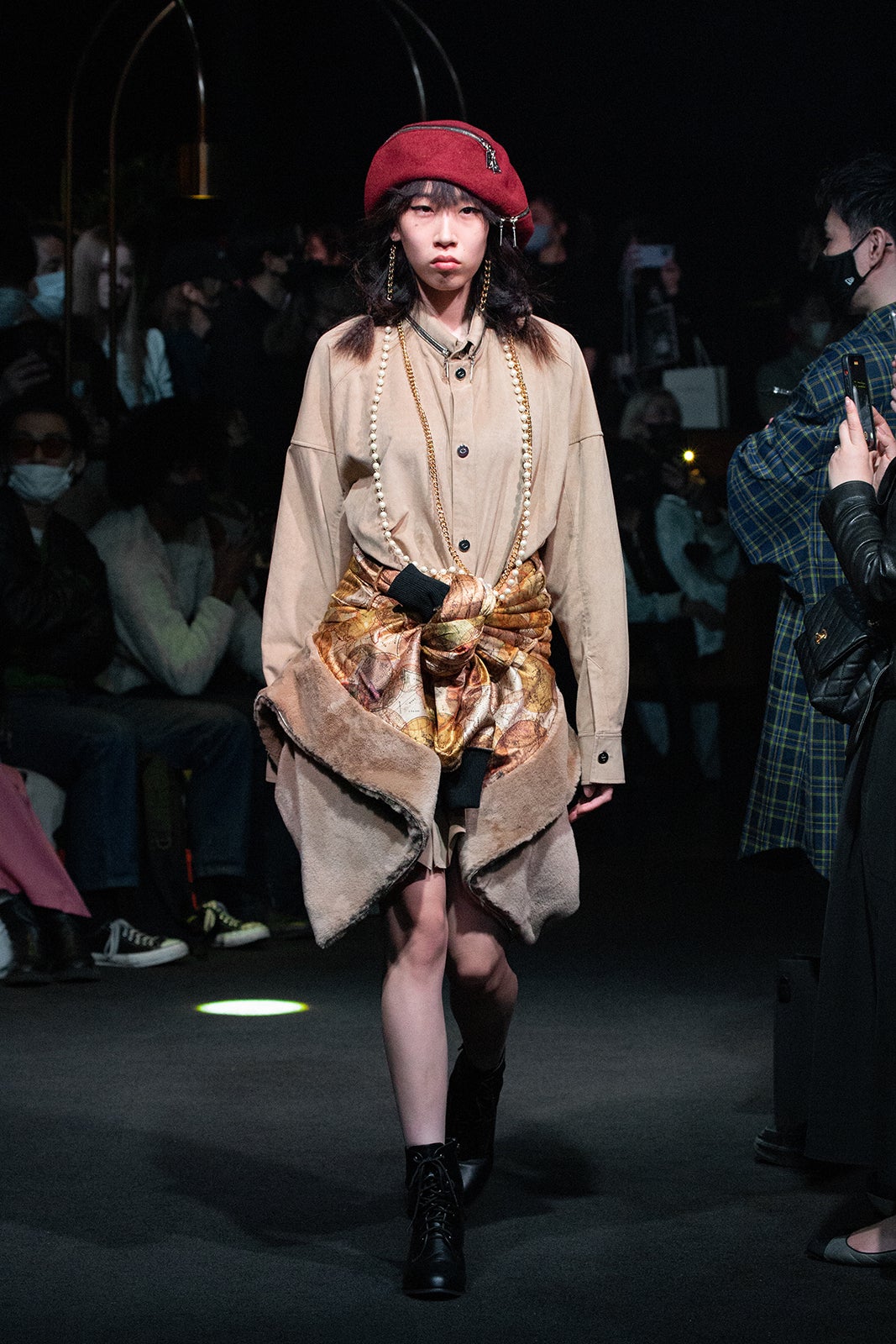 ランウェイショーの様子（提供写真）