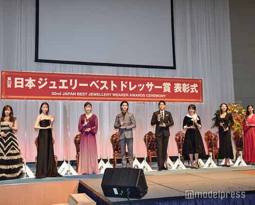 <写真特集>戸田恵梨香・横浜流星・森七菜ら、ドレスアップで登場 「日本ジュエリーベストドレッサー賞」表彰式