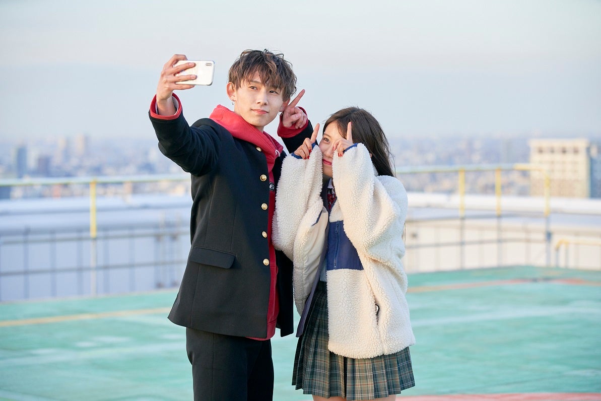 とらい、ヒナ「恋する◆週末ホームステイ 2021冬 Tokyo」（C）AbemaTV, Inc.