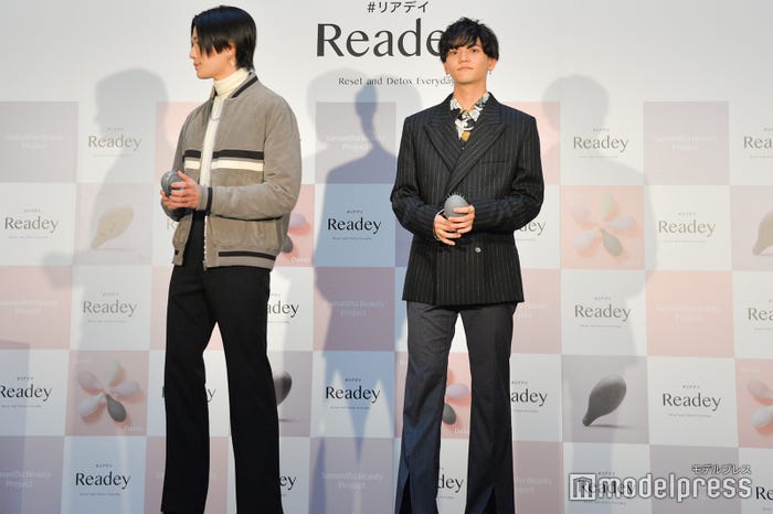 降壇直前にモデルプレスのカメラに気付いた中島颯太(C)モデルプレス