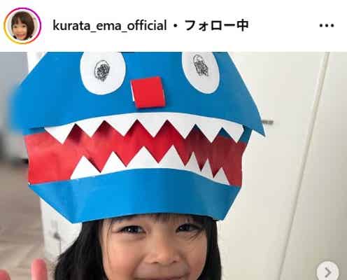 子役・倉田瑛茉、浴衣姿&初挑戦の習字披露「可愛すぎる字」「上手」絶賛の声続々