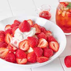 奇跡のパンケーキ 極・あまおうがいっぱい/画像提供:フレーバーワークス