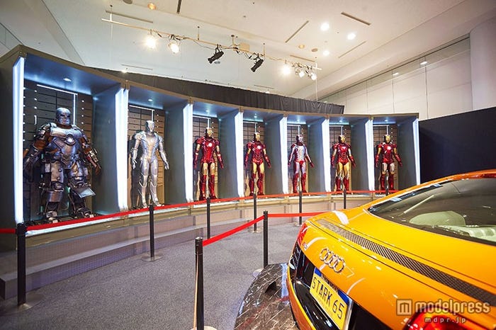 ホールオブアーマー、トニー・スタークの愛車(C)MARVEL