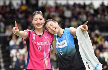 バドミントン・志田千陽、五十嵐有紗組がペア解消発表「競技に対する考え方や今後の方向性を踏まえ決断」ロス五輪目指し結成もわずか1年で【発表全文】ともに日本代表も辞退