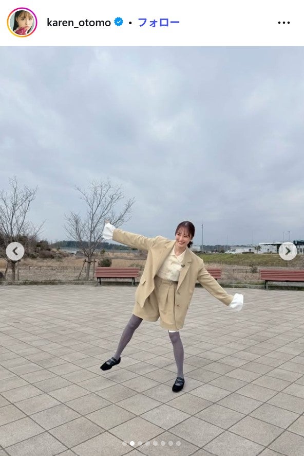 大友花恋Instagramより