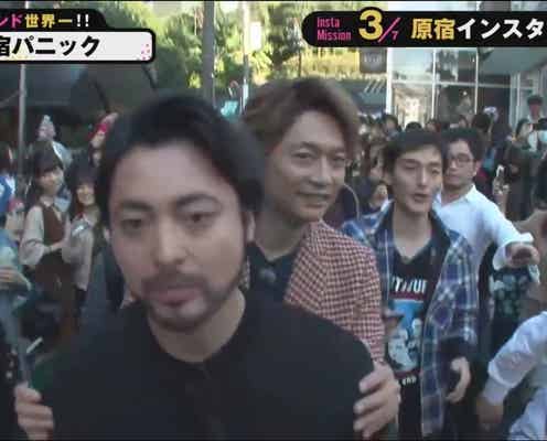 山田孝之、稲垣・草なぎ・香取とゲリラロケ敢行で原宿パニック 自家用ジェット機で駆けつける<72時間ホンネテレビ>