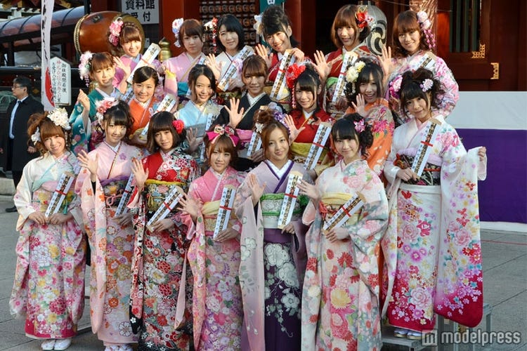 画像1/48) AKB48・SKE48新成人メンバー19名、華やかな晴れ着姿を ...