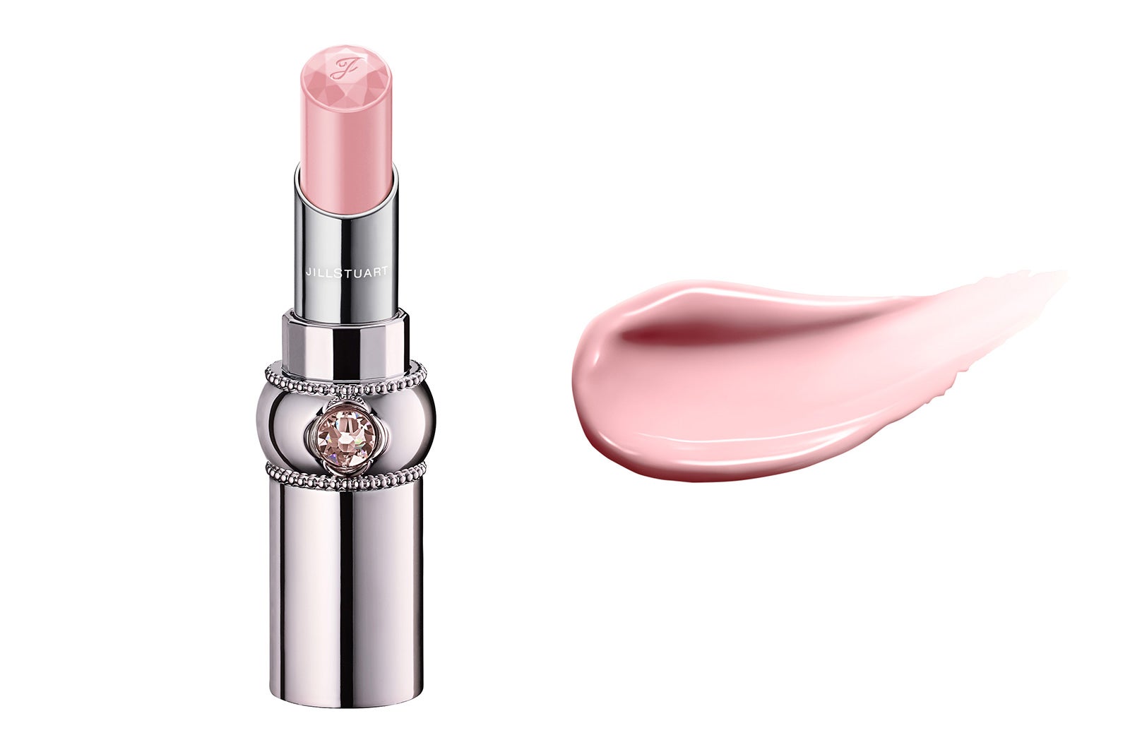 「リップグロウ　セラムバーム 01 petal bisou」（C）JILL STUART Beauty