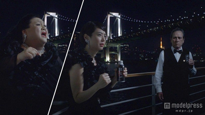 夏目三久がマツコ・デラックスに変身？ 黒ドレスで魅了