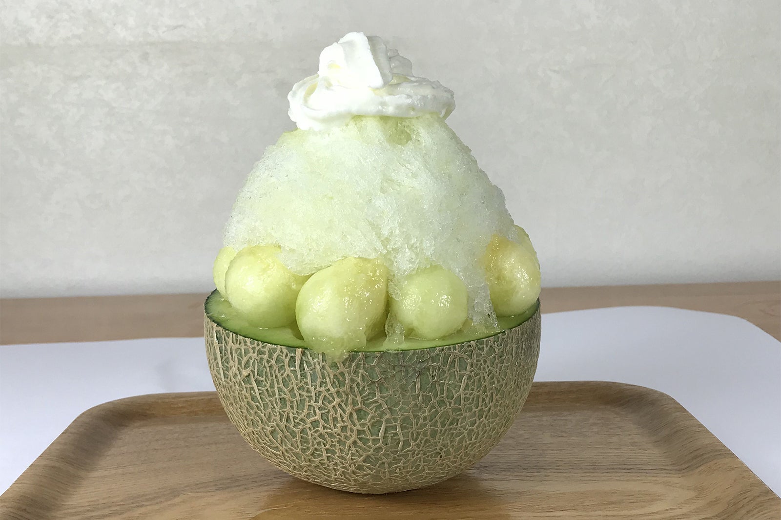 メロンまみれ／画像提供：雪菓