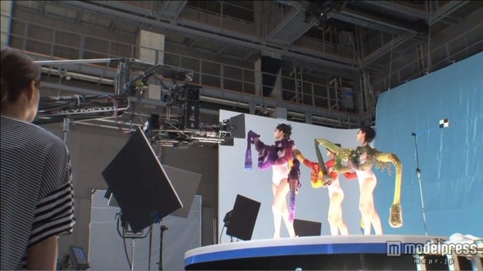 水原希子/「Zoff(ゾフ)」新CM「くにゅくにゅ篇」メイキングショット