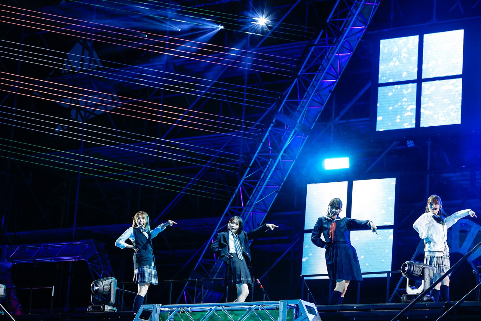 櫻坂46／「W-KEYAKI FES. 2022」より（提供写真）