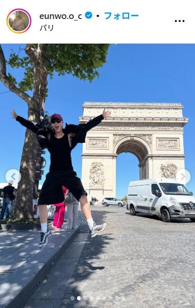 チャウヌInstagramより