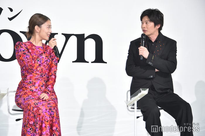 スタッフから「キスシーン多くない?」と言われてしまった高畑充希&田中圭(C)モデルプレス