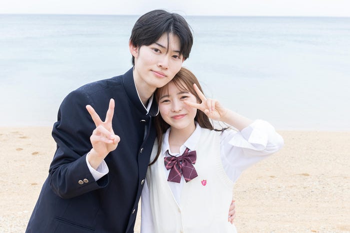 永塚彪聖、右近心優「今日、好きになりました。-初虹編-」(C)AbemaTV, Inc.