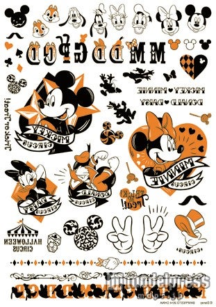 H賞 ボディシール／（C）Disney