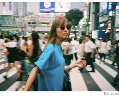 内田理央、渋谷に出没「こんな普通にいるの?」「遭遇したい」の声