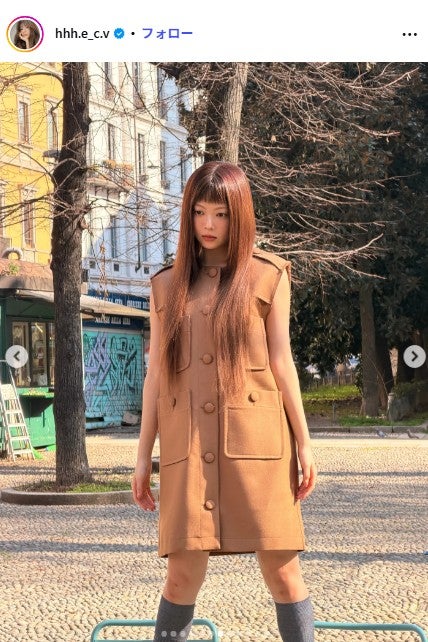 HONG EUNCHAE Instagramより