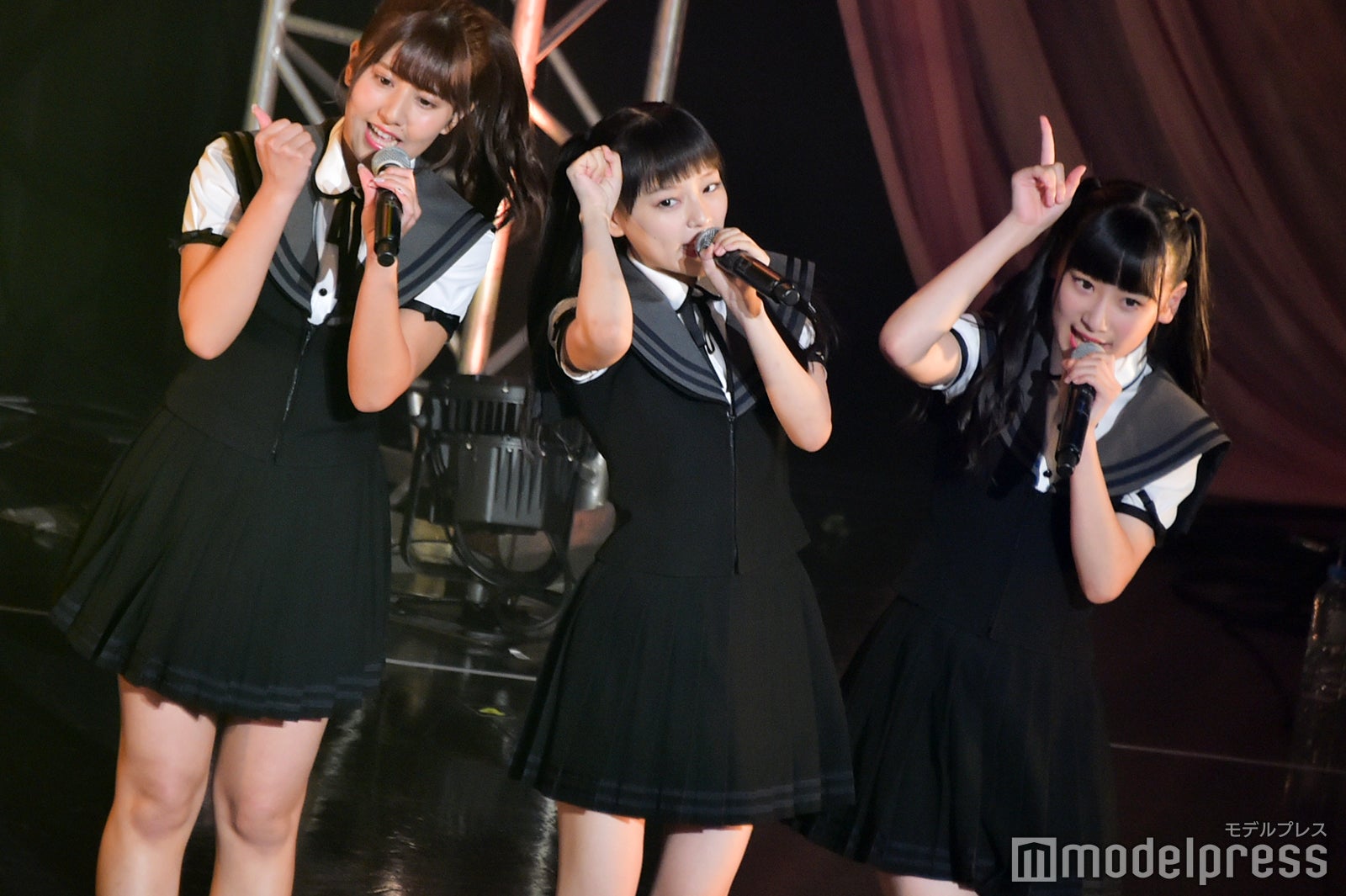 佐竹のん乃、齊藤なぎさ、齋藤樹愛羅／＝LOVE （C）モデルプレス