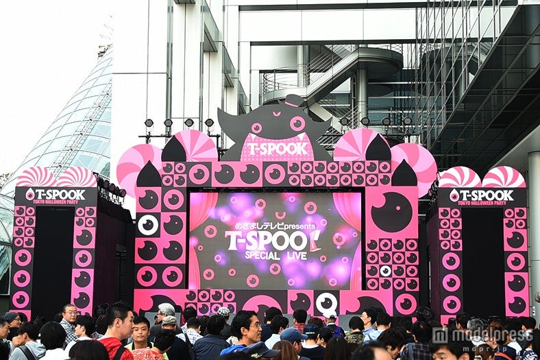 フジテレビのハロウィーンイベント「めざましテレビ presents T-SPOOK（ティースプーク）」スクエアステージ