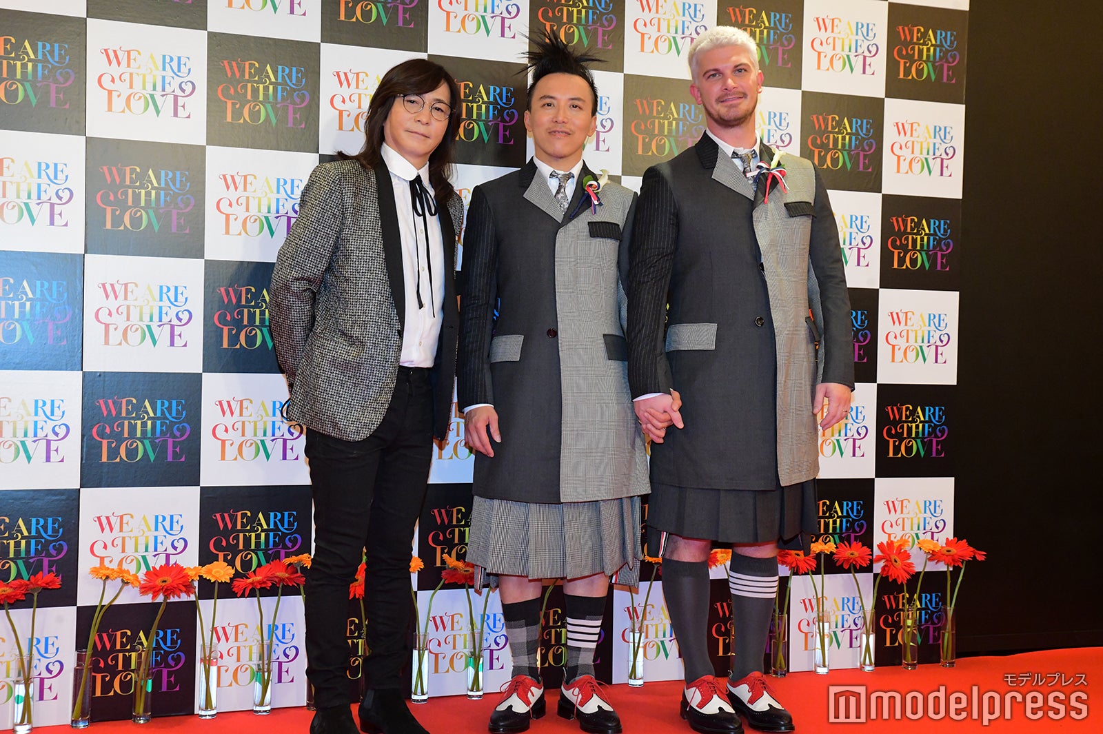 小室哲哉氏、レスリー・キー、ジョシュア・ヴィンセント・オッグさん （C）モデルプレス