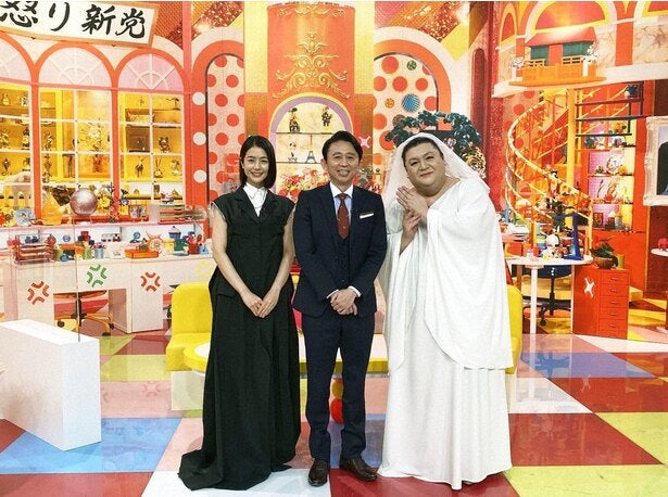 有吉弘行＆夏目三久が結婚後初共演！「怒り新党」一夜限りの復活