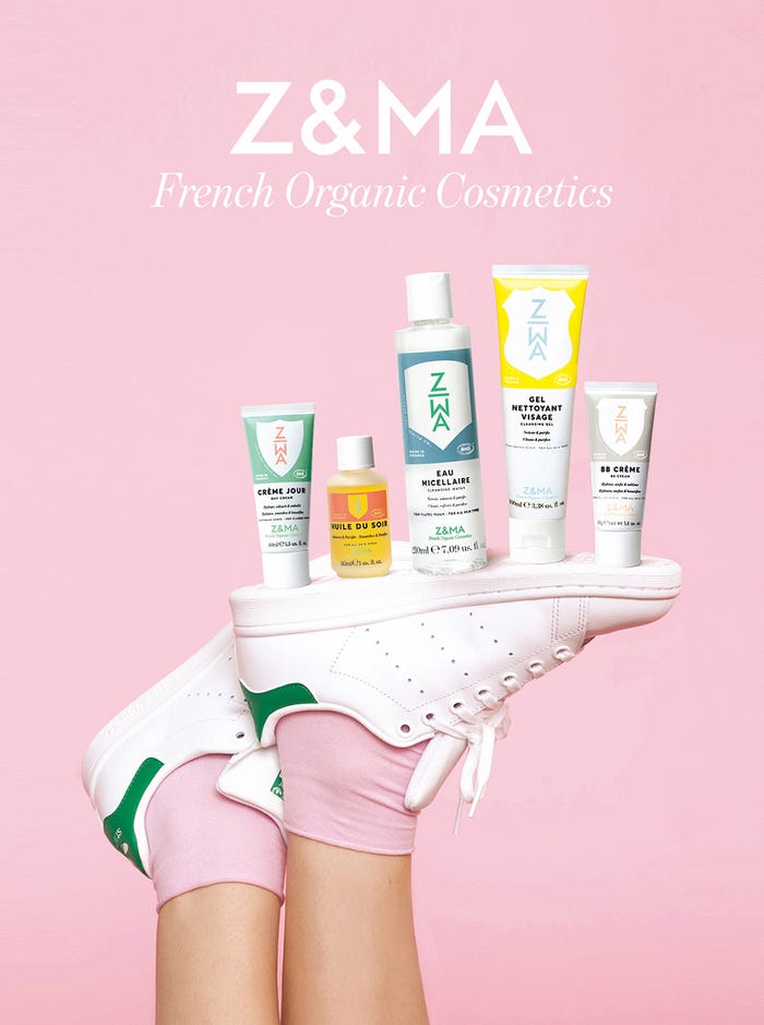 2020年3月に日本初上陸したオーガニックコスメブランド「Z&MA(ゼットエマ)」メインビジュアル(提供画像)
