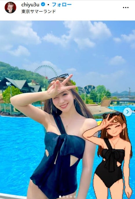 河西智美公式Instagramより