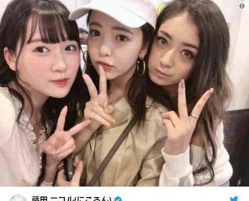 “ゆらちょぱるん”久々の集結 藤田ニコルのPopteen愛にみちょぱ&ゆらゆら感激