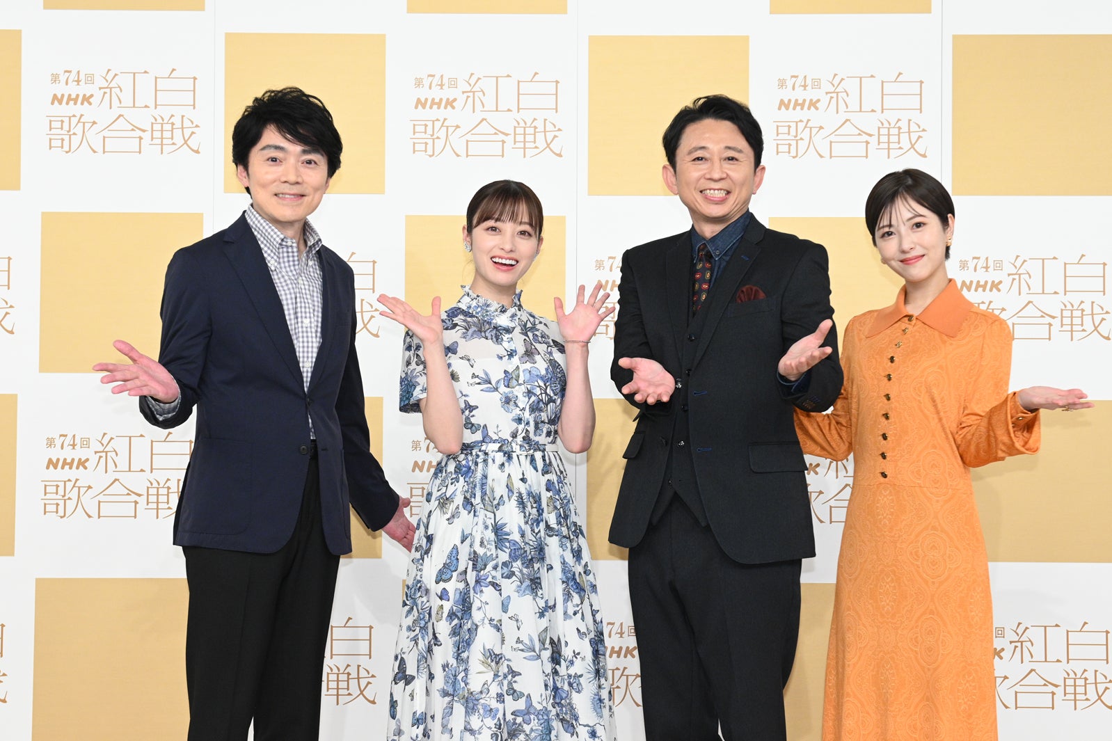 ＜紅白リハ2日目＞浜辺美波、神木隆之介との再会は“気恥ずかしい” 「らんまん」夫婦共演への思い語る