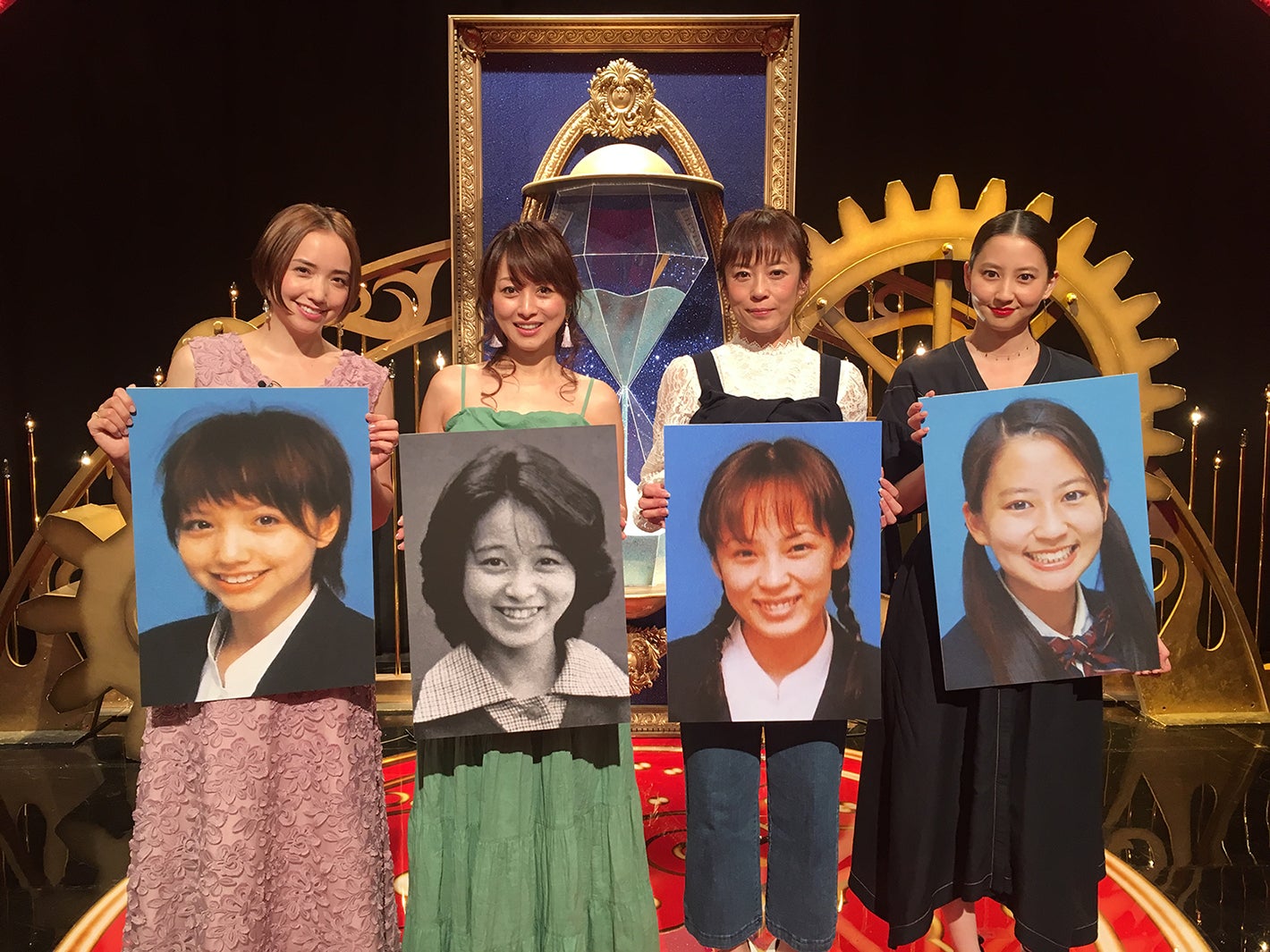 （左から）豊田エリー、渡辺美奈代、佐藤仁美、河北麻友子（C）日本テレビ