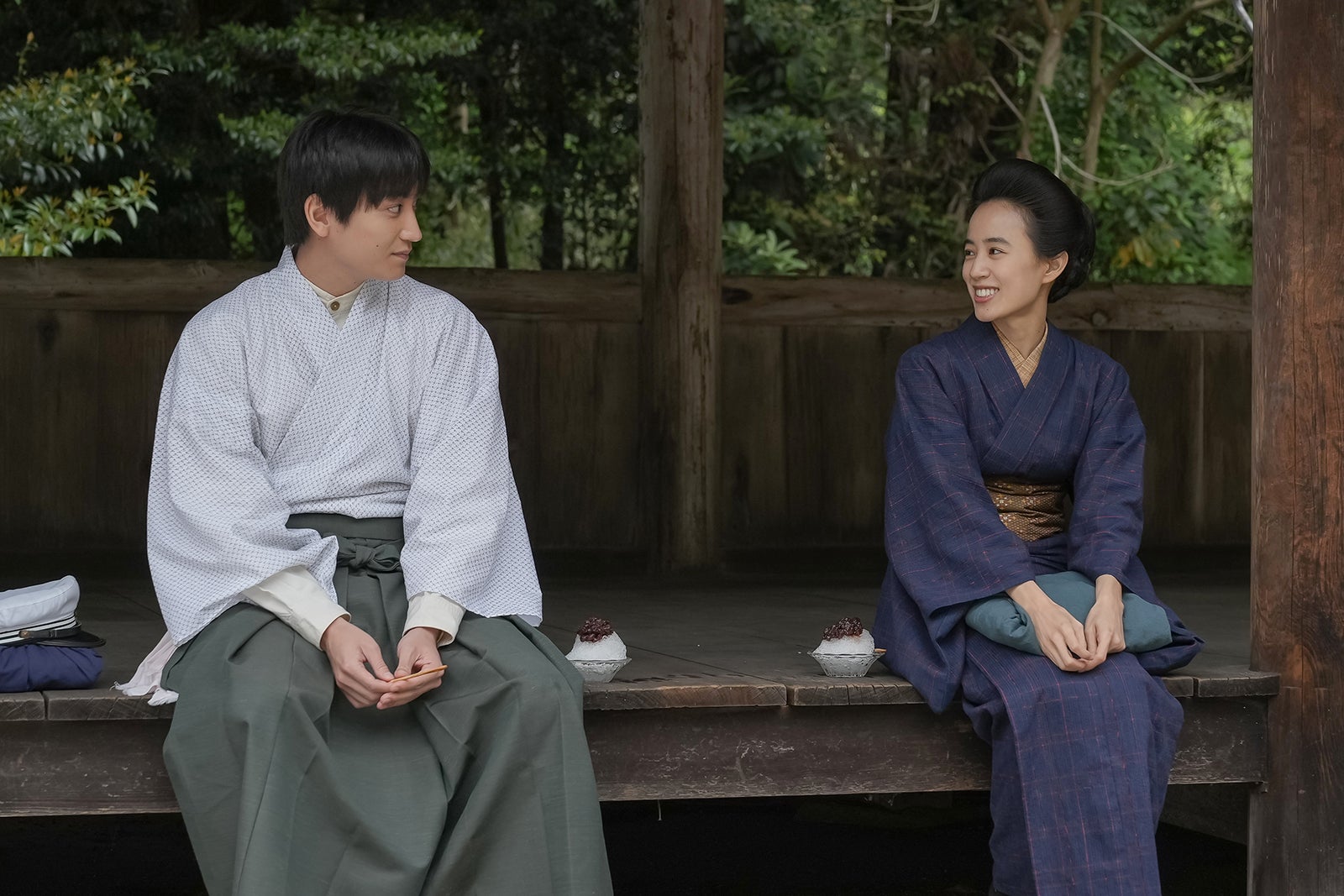 金子大地、石橋静河「ブラッサム」第17話（C）NHK
