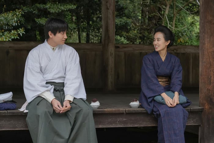 金子大地、石橋静河「ブラッサム」第17話(C)NHK