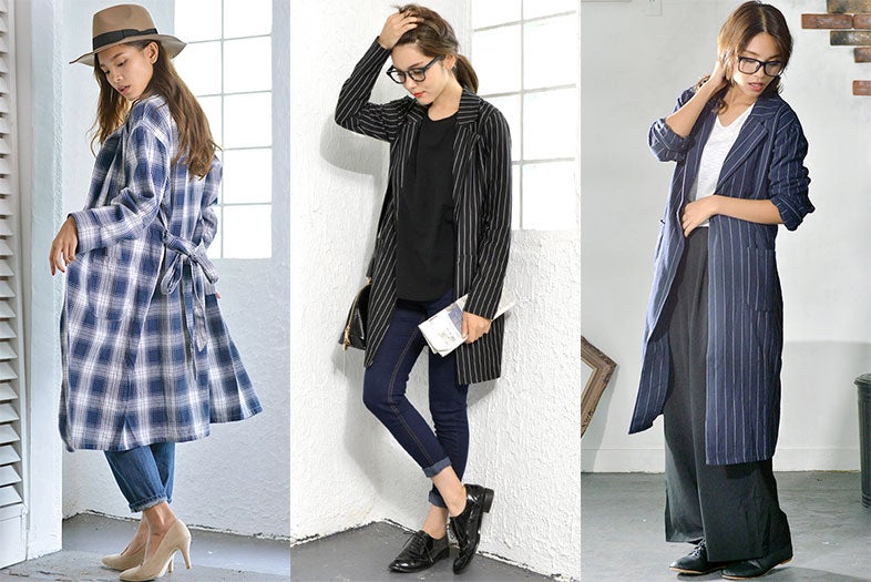 秋ファッションの新定番！「ロング丈アウター」でこなれたスタイルアップ