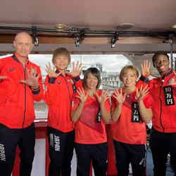 「サマージャンボ」に挑戦した東京オリンピックメダリストたち （C）テレビ朝日