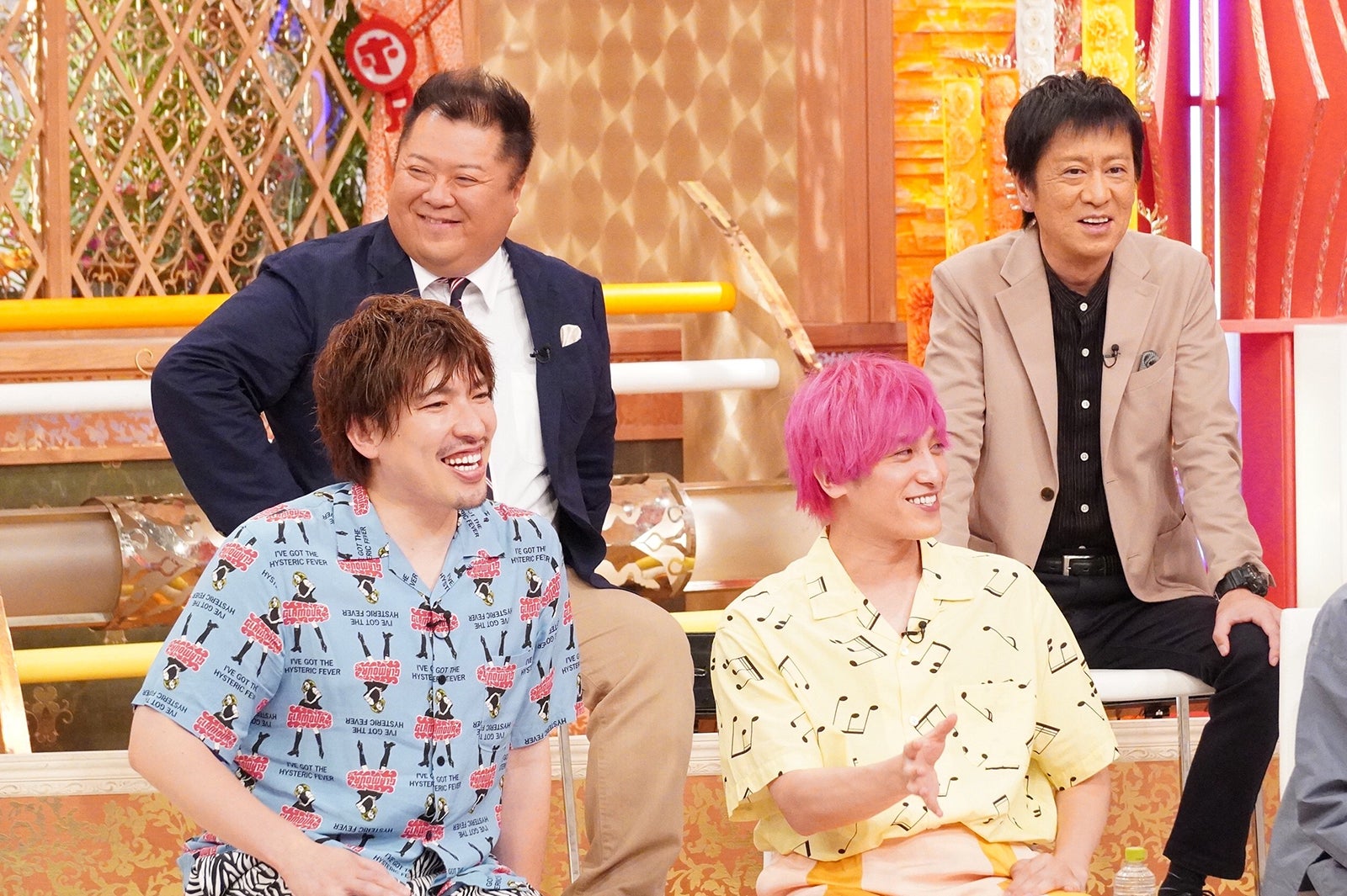 （前列左から）りんたろー。、兼近大樹（後列左から）小杉竜一、吉田敬（C）フジテレビ