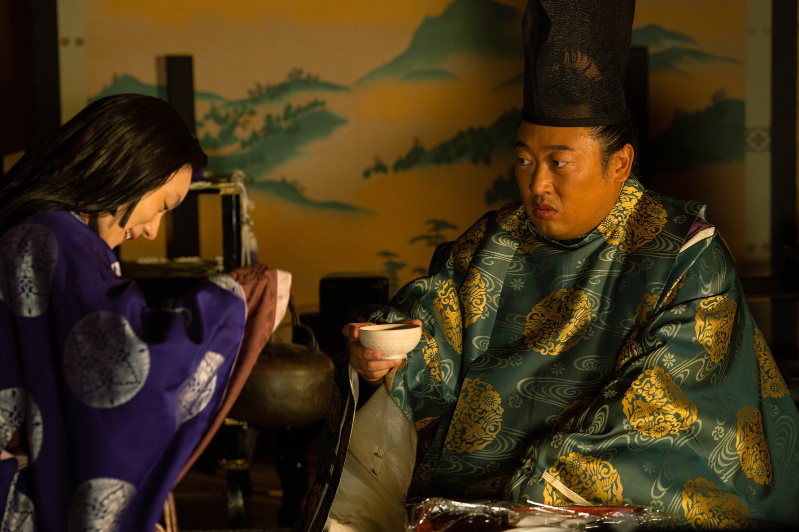 秋山竜次「光る君へ」第9話より（C）NHK