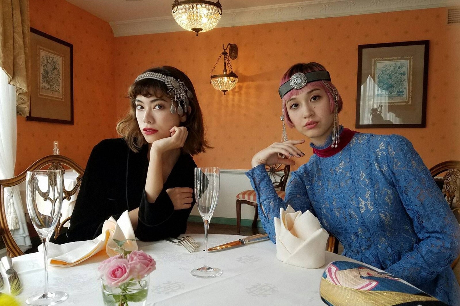 （左から）森星、水原佑果（C）TBS