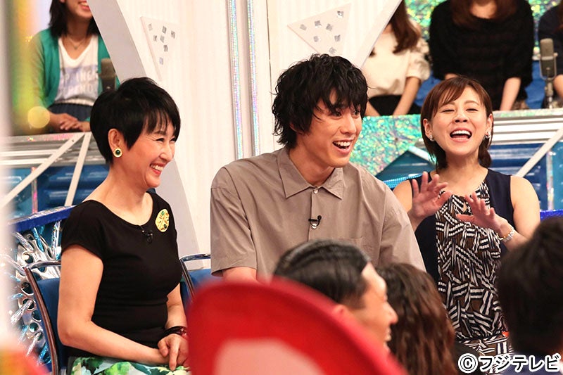 （左から）吉川美代子、高畑裕太、高橋真麻（C）フジテレビ