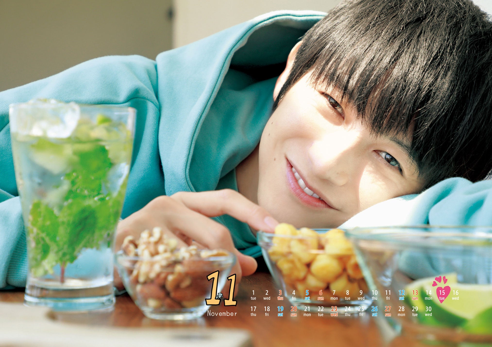 「本郷奏多カレンダー2022」本人お気に入りカット（C）SDP