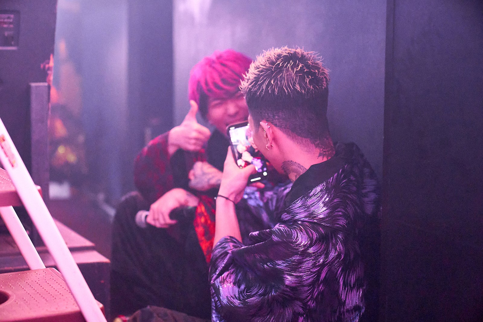 DJまる、DJふぉい「レペゼン恐怖のカウントダウンライブ ～ガチで生配信～」（提供写真）