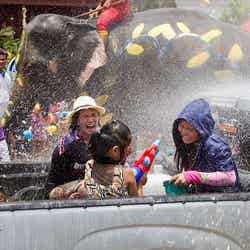 タイの伝統的な水掛け祭り”ソンクラーン”／画像提供：S2O JAPAN実行委員会