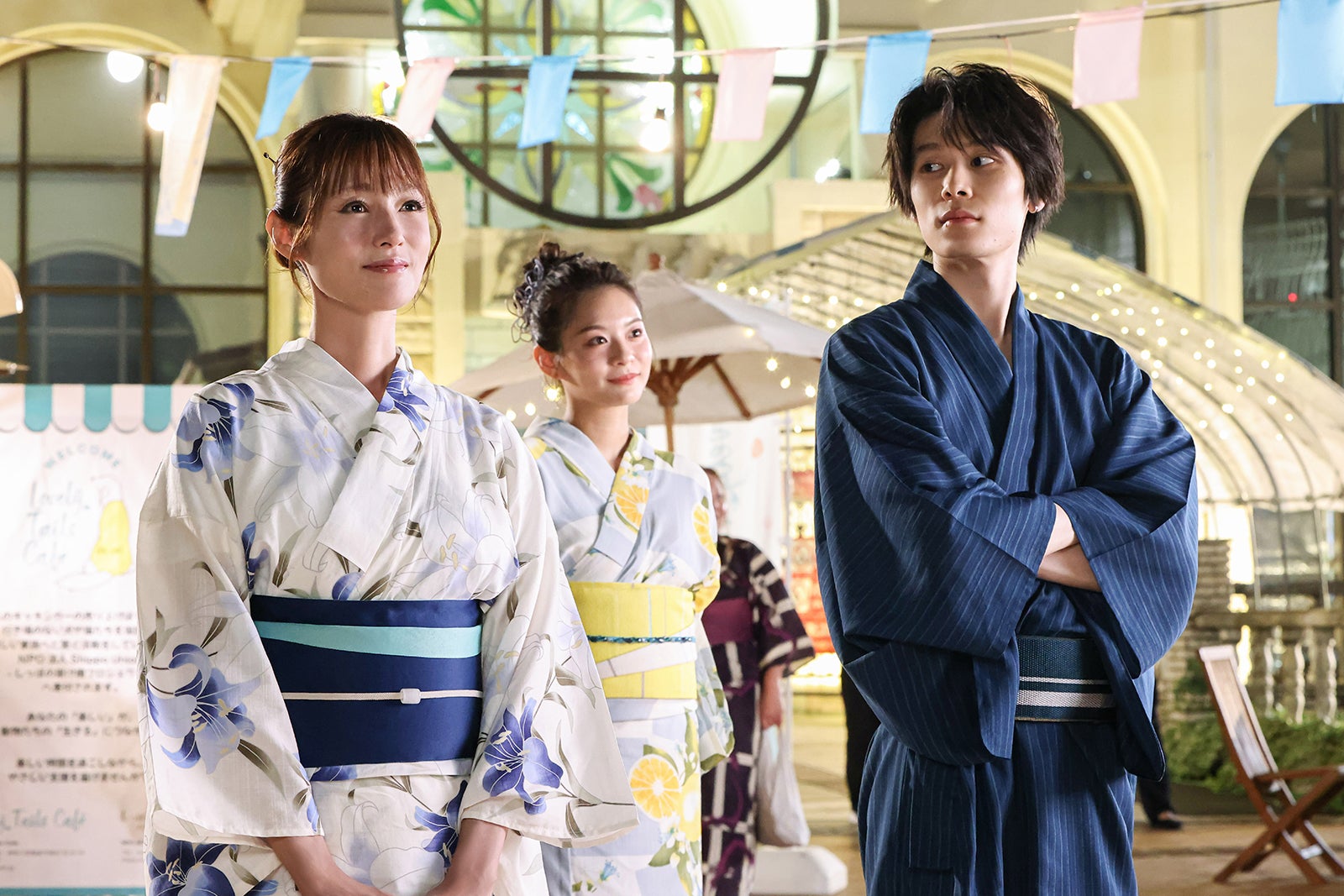 深田恭子、萩原利久「初恋DOGs」第4話（C）TBS