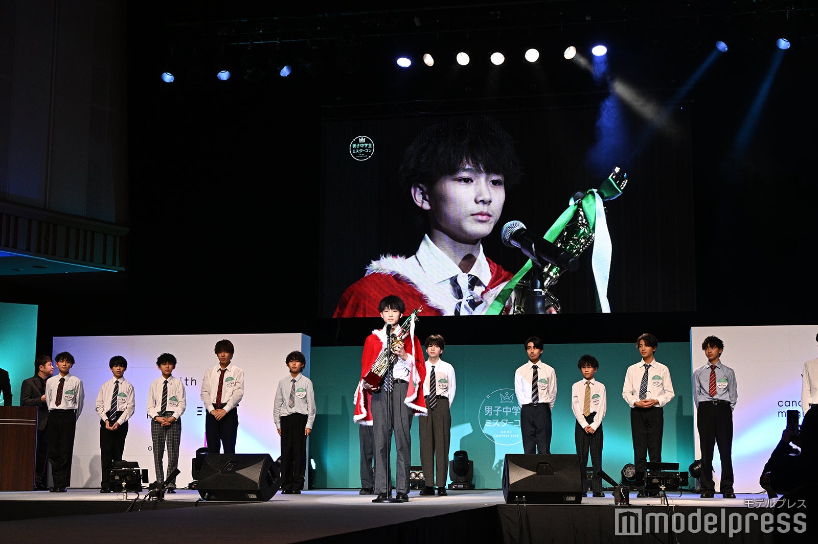 「男子中学生ミスターコン2025」ファイナル審査より（C）モデルプレス