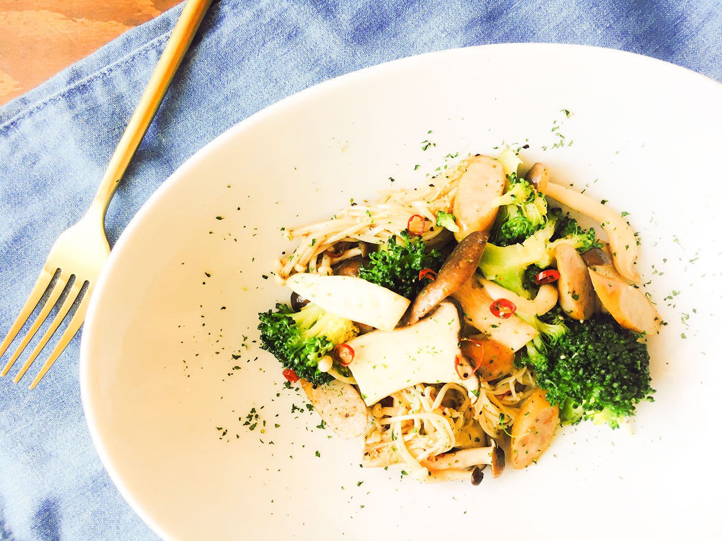 完成！／画像提供：柏原歩