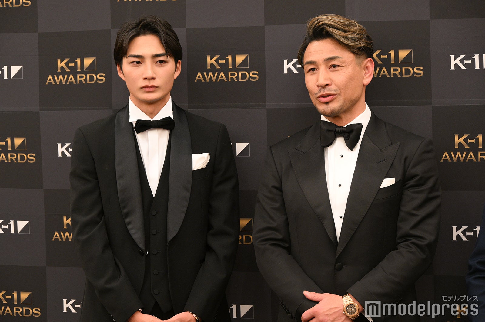 大久保琉唯選手、魔裟斗（C）モデルプレス