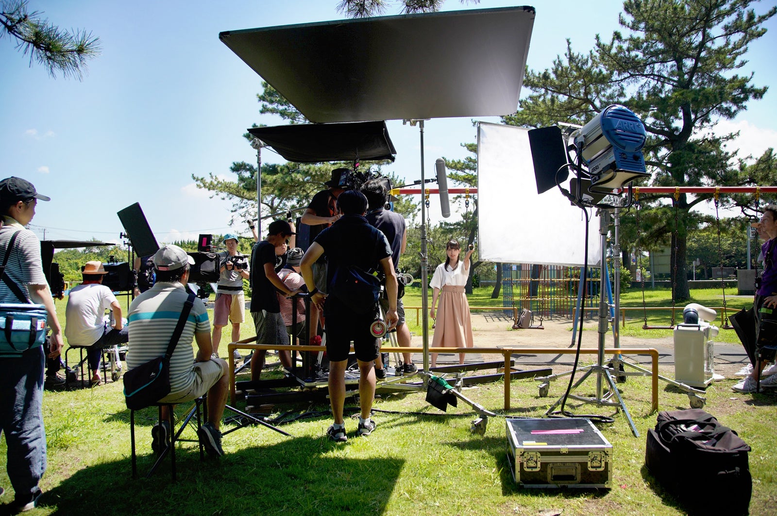 CMメイキング（提供写真）