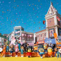 ミニオン・パークプレスプレビュー&セレモニーの様子/画像提供:ユニバーサル・スタジオ・ジャパン