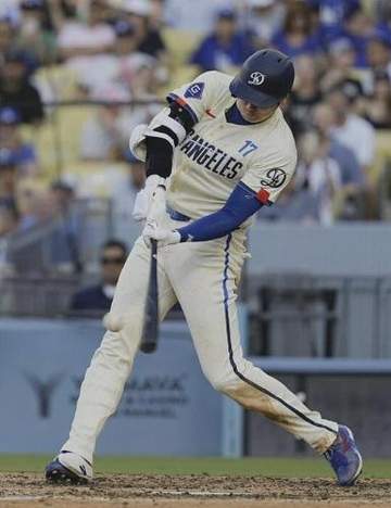 大谷翔平 167キロ超“怪物右腕”から意地の三塁打「本当に楽しいし、打ち取れてもっと楽しかった」