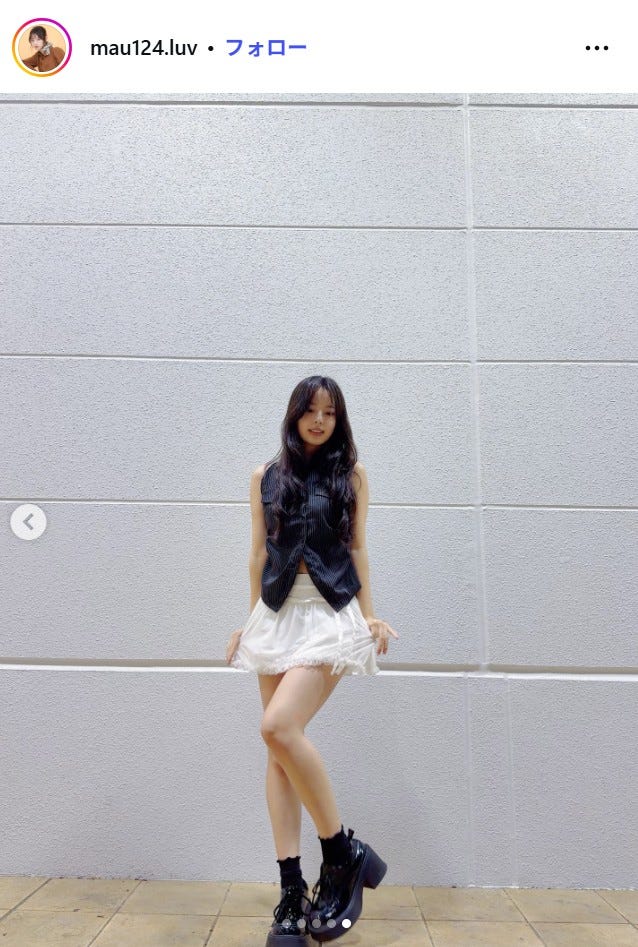 小國舞羽Instagramより